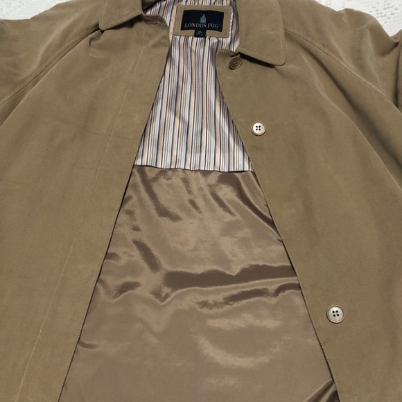 London Fog Women’s Faux Suede Tan Jacket - Picture 2 of 3